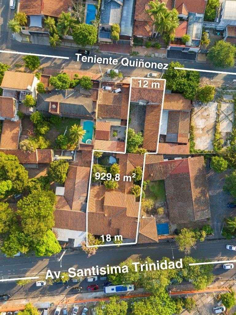 Vendo terreno 929 m2 con construcción en Asunción Mburucuya zona Colegio Lumen — foto 2