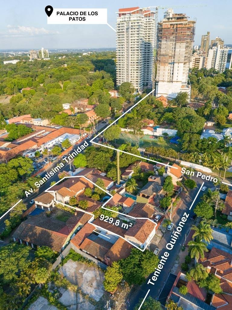 Vendo terreno 929 m2 con construcción en Asunción Mburucuya zona Colegio Lumen — foto 3