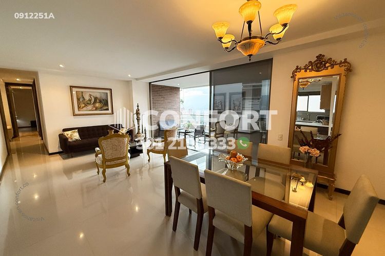 Apartamento de 3 alcobas en arriendo en Las Lomas No.2, Medellín, 155 m² · foto 4 de 23
