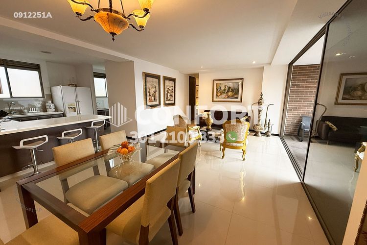Apartamento de 3 alcobas en arriendo en Las Lomas No.2, Medellín, 155 m² · foto 3 de 23