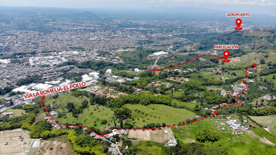 Lote en venta en La Esperanza, Dosquebradas, 2225 m² · foto 3 de 12