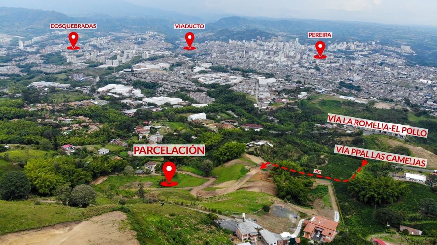 Lote en venta en La Esperanza, Dosquebradas, 2225 m² · foto 5 de 12