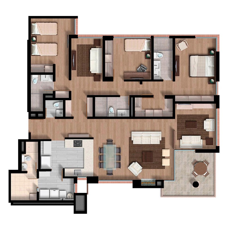 Apartamento en venta en Ciudad Salitre, Bogotá · foto 2 de 20