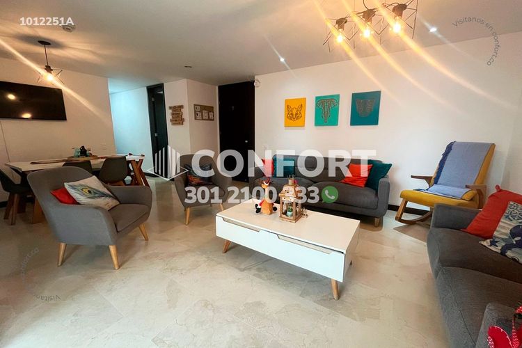 Apartamento de 2 alcobas en arriendo en Santa Maria De Los Angeles, Medellín, 105 m² · foto 3 de 24