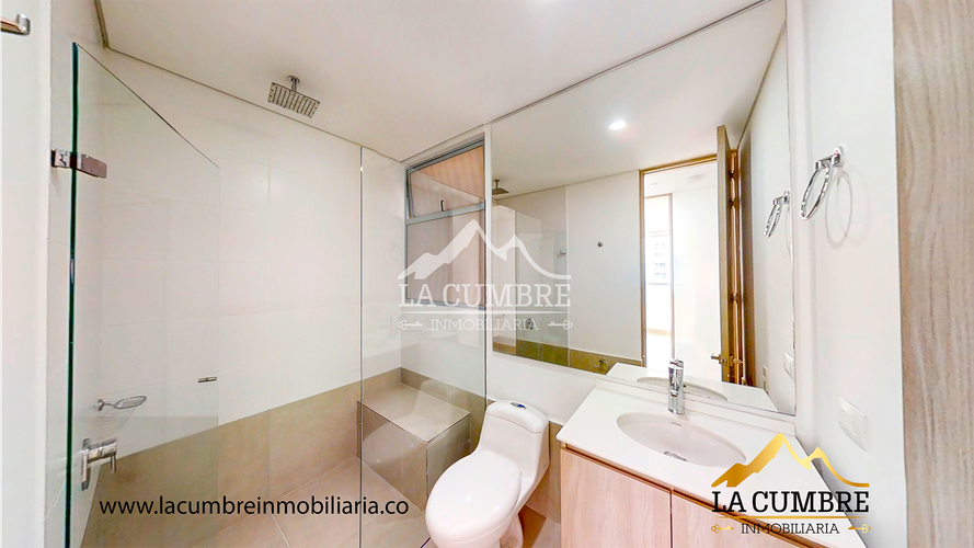 Apartamento de 2 alcobas en arriendo en Cumbres, Envigado, 90 m² · foto 11 de 14