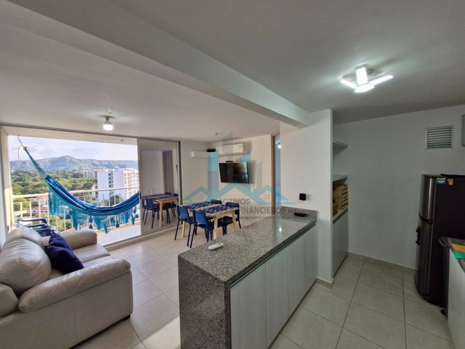 Apartamento de 2 alcobas en arriendo en Ricaurte, 56 m² · foto 3 de 19