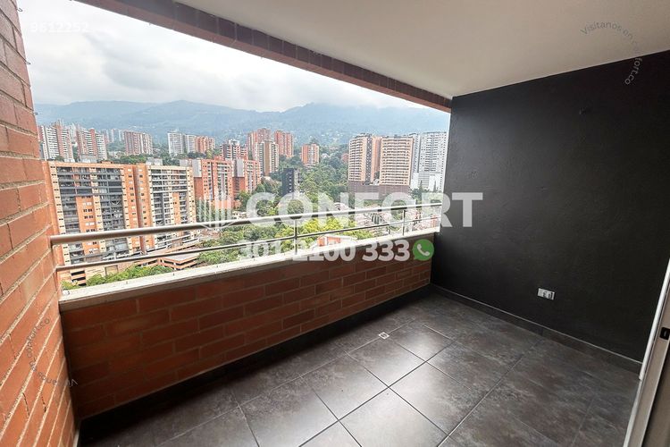 Apartamento de 3 alcobas en arriendo en Cumbres, Envigado, 103 m² · foto 5 de 24