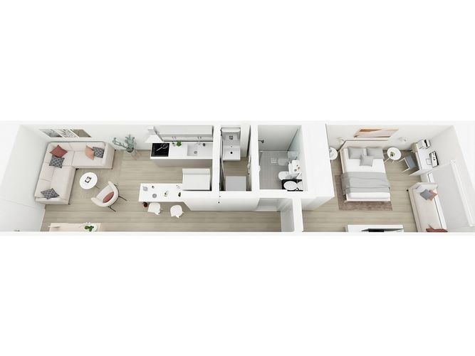 Apartaestudio en venta en La Española, Bogotá, 39 m² · foto 3 de 7