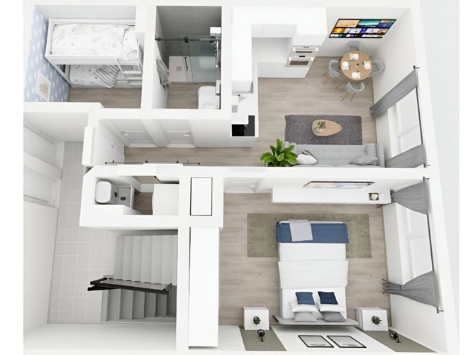 Apartaestudio en venta en La Española, Bogotá, 39 m² · foto 5 de 7