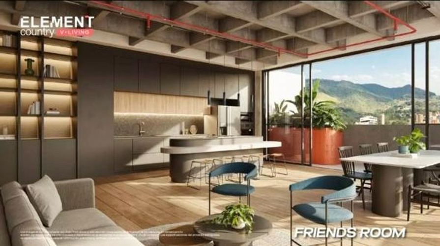 Apartamento de 3 alcobas en venta en El Poblado, Medellín, 119 m² · foto 2 de 13