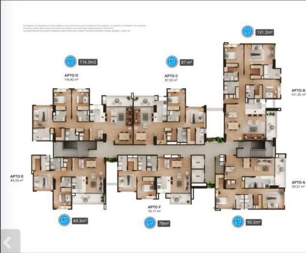 Apartamento de 3 alcobas en venta en El Poblado, Medellín, 119 m² · foto 11 de 13