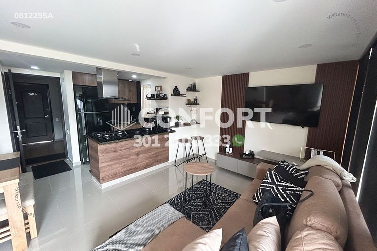 Apartamento de 2 alcobas en arriendo en Loma De Los Bernal, Medellín, 65 m² · foto 5 de 24