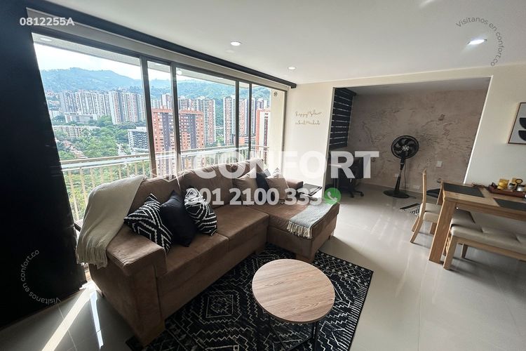 Apartamento de 2 alcobas en arriendo en Loma De Los Bernal, Medellín, 65 m² · foto 9 de 24