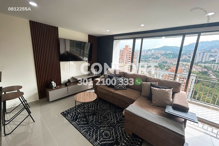Apartamento de 2 alcobas en arriendo en Loma De Los Bernal, Medellín, 65 m² · foto 10 de 24