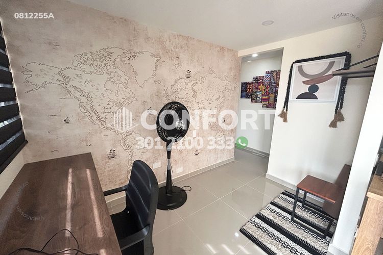 Apartamento de 2 alcobas en arriendo en Loma De Los Bernal, Medellín, 65 m² · foto 12 de 24