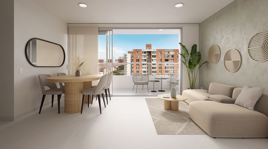 Apartamento de 2 alcobas en venta en Valle Del Lili, Cali, 68 m² · foto 3 de 13