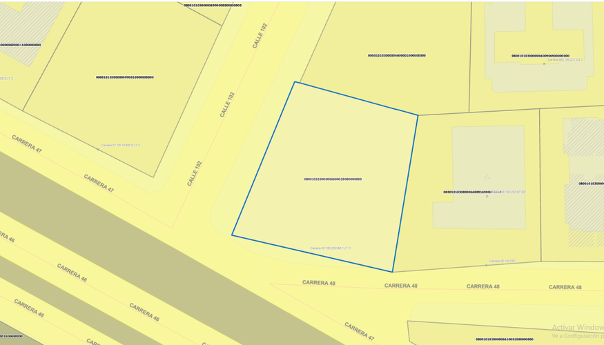 Lote en venta en Villa Santos, Barranquilla, 884 m² · foto 8 de 8