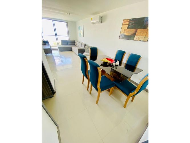 Apartamento de 2 alcobas en venta en Crespo, Cartagena, 91 m² · foto 4 de 12