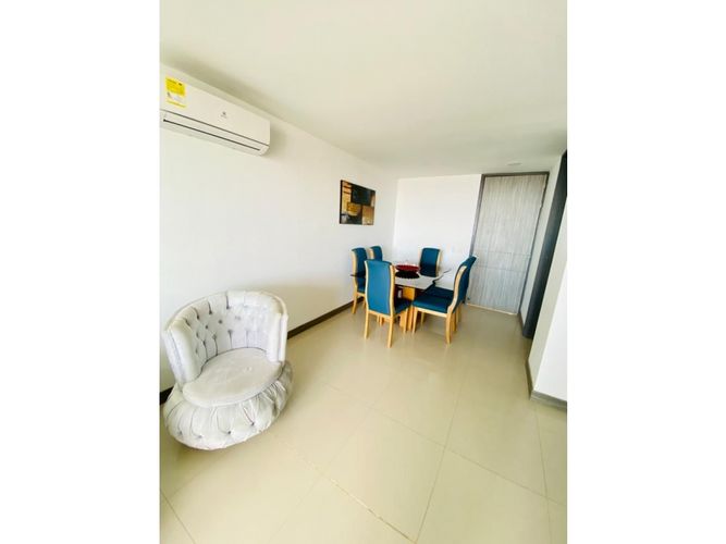 Apartamento de 2 alcobas en venta en Crespo, Cartagena, 91 m² · foto 5 de 12