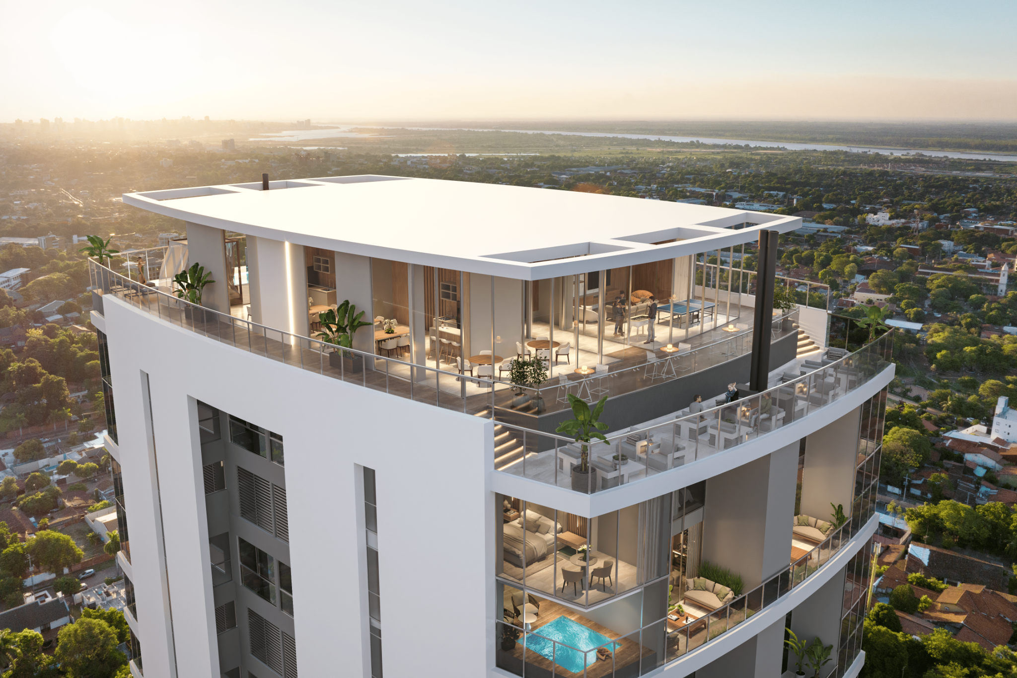 Departamento en The Address │ Calidad y estilo en Mburucuyá — foto 2