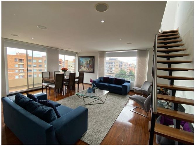 Apartamento de 3 alcobas en venta en Santa Barbara, Bogotá, 198 m² · foto 1 de 22