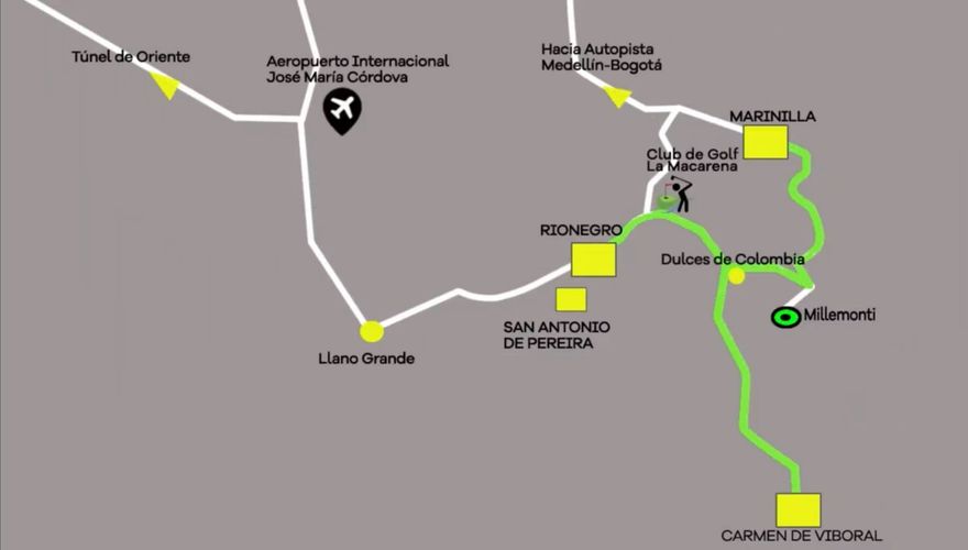 Lote en venta en Cascajo Arriba, Marinilla, 3000 m² · foto 3 de 11