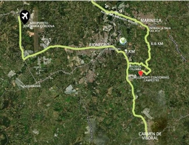 Lote en venta en Cascajo Arriba, Marinilla, 3000 m² · foto 2 de 11