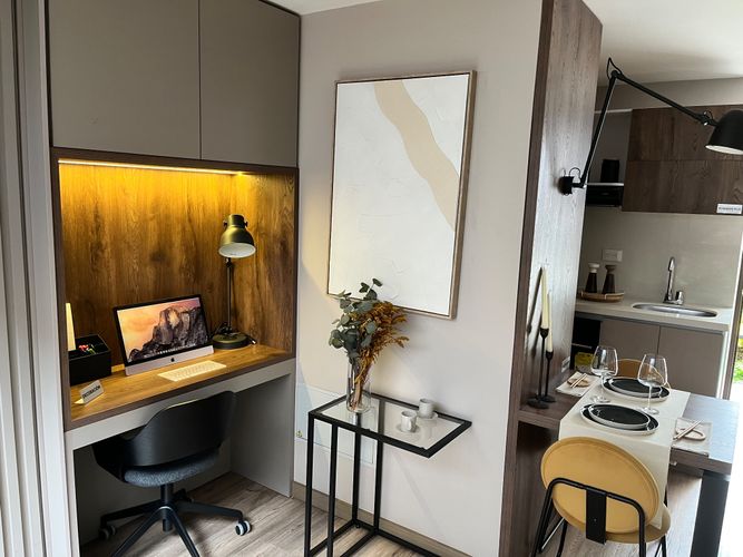 Apartamento de 1 alcoba en venta en Ciudad Salitre, Bogotá, 28 m² · foto 14 de 22