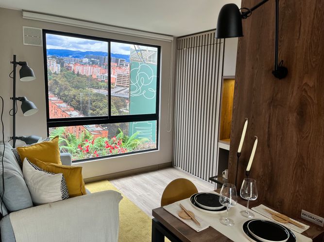 Apartamento de 1 alcoba en venta en Ciudad Salitre, Bogotá, 28 m² · foto 22 de 22