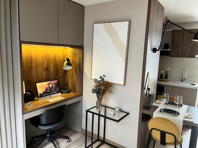 Apartamento de 1 alcoba en venta en Ciudad Salitre, Bogotá, 28 m² · foto 21 de 22