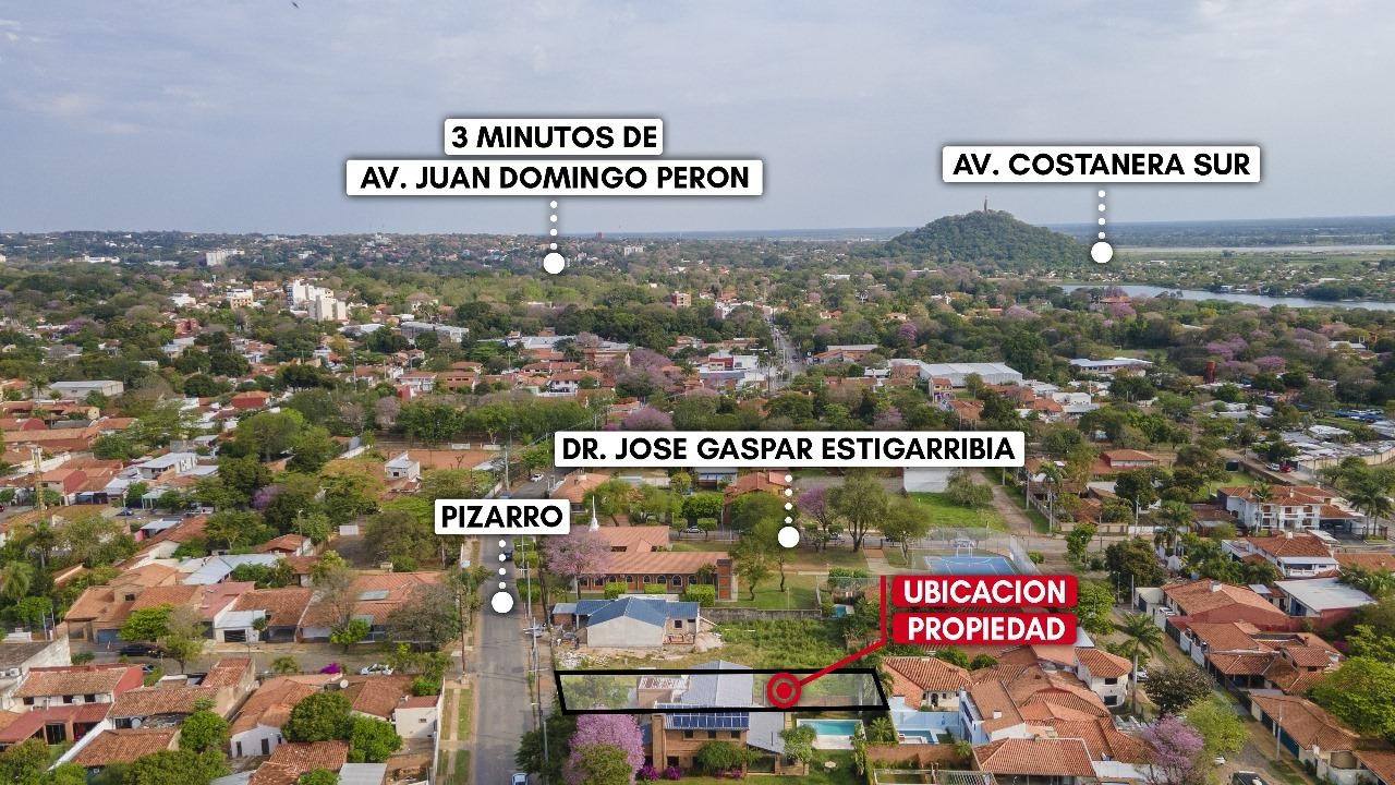 En venta amplio terreno sobre la calle Pizarro - zona universidad católica de Asunción — foto 3