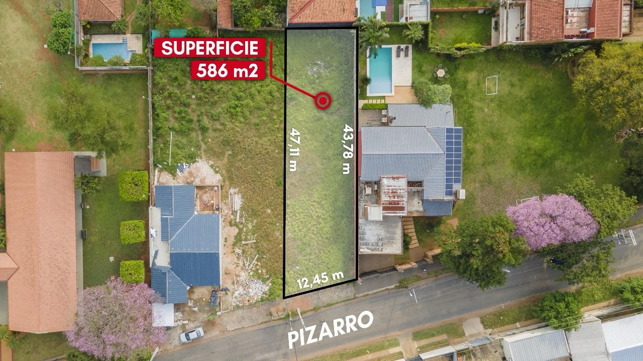 En venta amplio terreno sobre la calle Pizarro - zona universidad católica de Asunción — foto 2