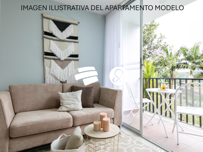 Apartamento de 2 alcobas en venta en La Estrella, 44 m² · foto 5 de 12