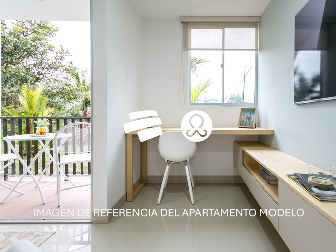 Apartamento de 2 alcobas en venta en La Estrella, 44 m² · foto 10 de 12