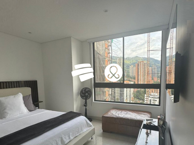 Apartamento de 1 alcoba en venta en El Poblado, Medellín, 55 m² · foto 10 de 17