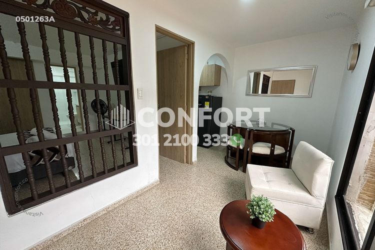 Apartamento de 1 alcoba en arriendo en Laureles, Medellín, 40 m² · foto 3 de 16