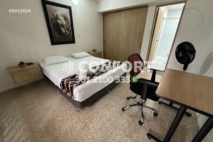 Apartamento de 1 alcoba en arriendo en Laureles, Medellín, 40 m² · foto 12 de 16