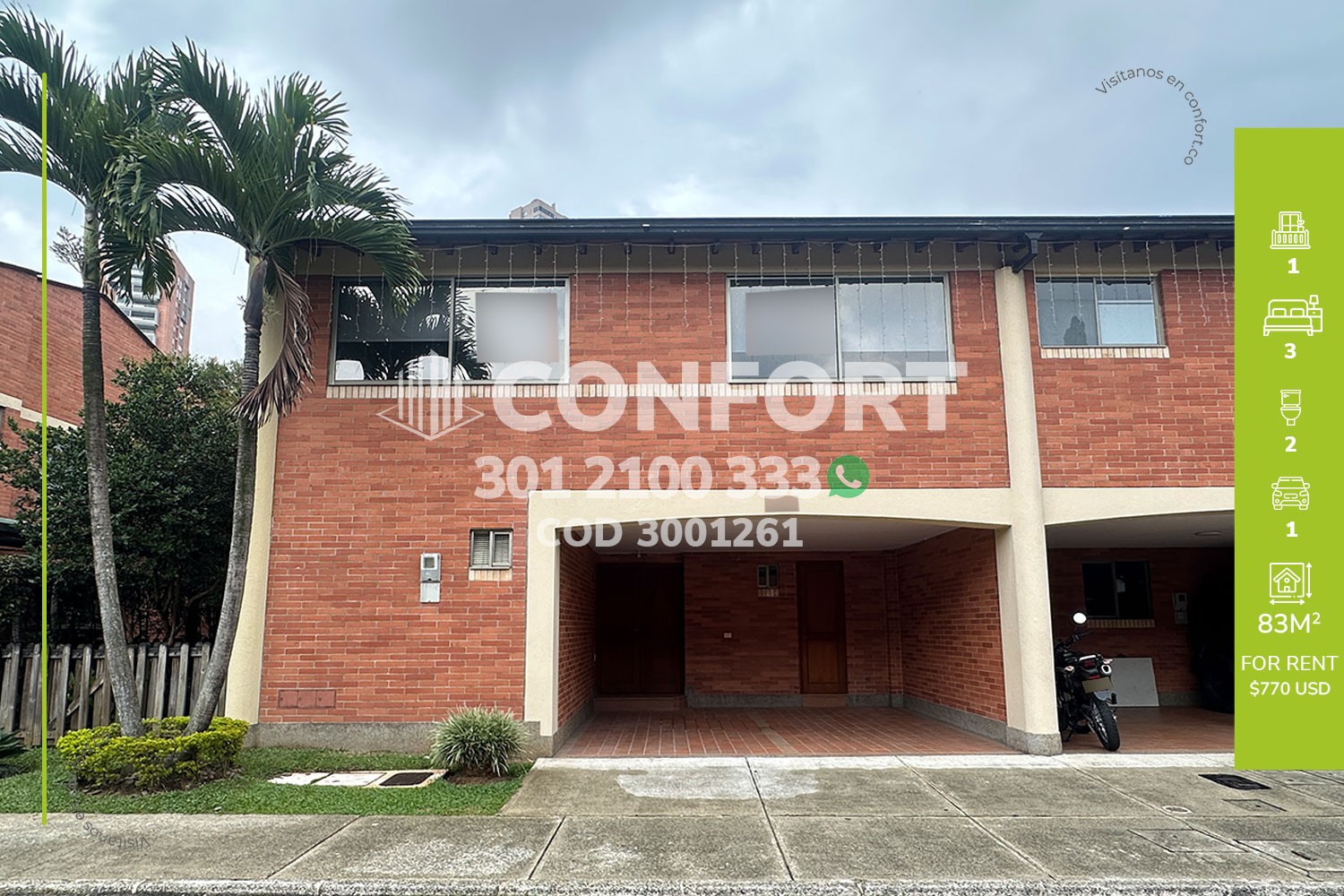 Casa en Arriendo en La Calera, Medellín