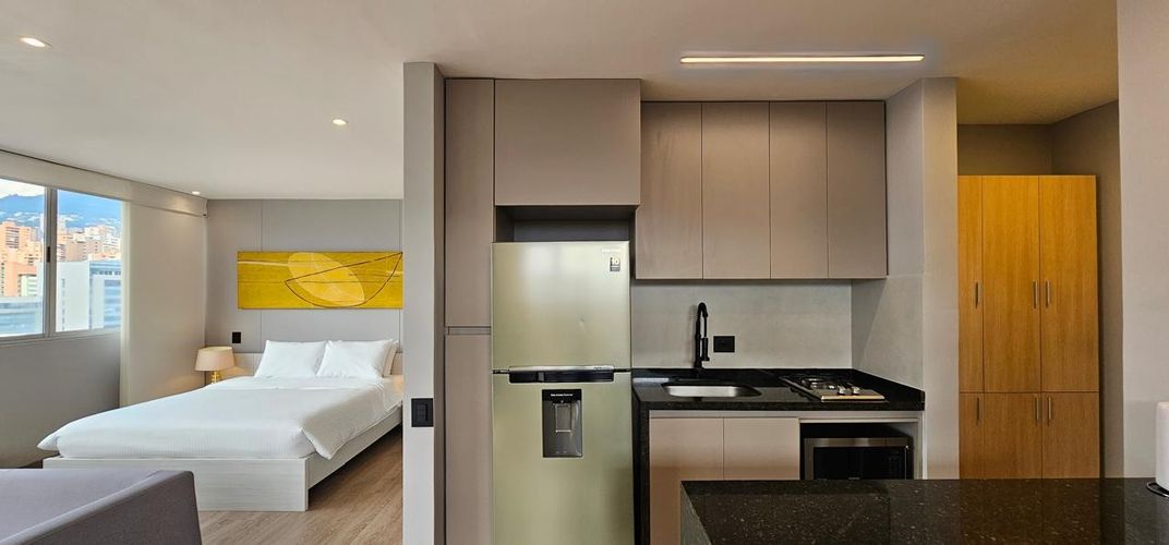 Apartaestudio en arriendo en Oviedo, Medellín, 64 m² · foto 10 de 16