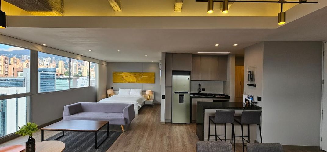 Apartaestudio en arriendo en Oviedo, Medellín, 64 m² · foto 11 de 16