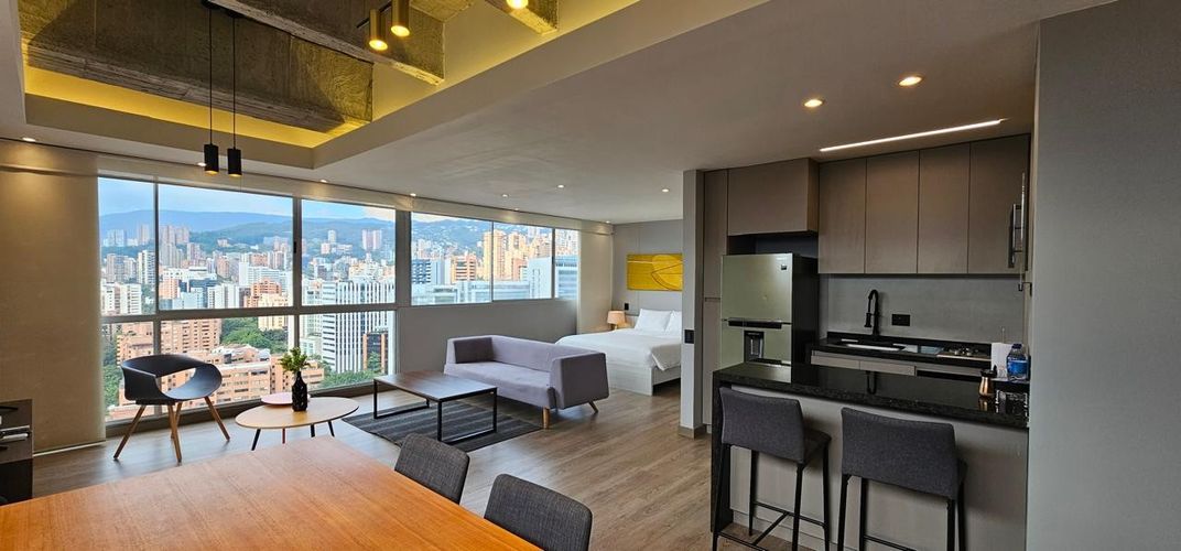 Apartaestudio en arriendo en Oviedo, Medellín, 64 m² · foto 7 de 16