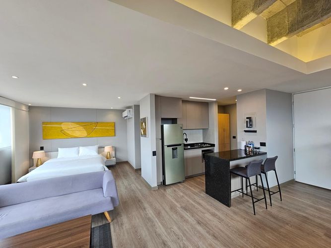 Apartaestudio en arriendo en Oviedo, Medellín, 64 m² · foto 6 de 16