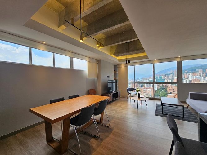 Apartaestudio en arriendo en Oviedo, Medellín, 64 m² · foto 4 de 16