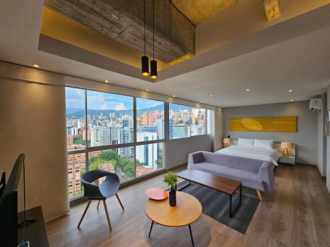 Apartaestudio en arriendo en Oviedo, Medellín, 64 m² · foto 5 de 16