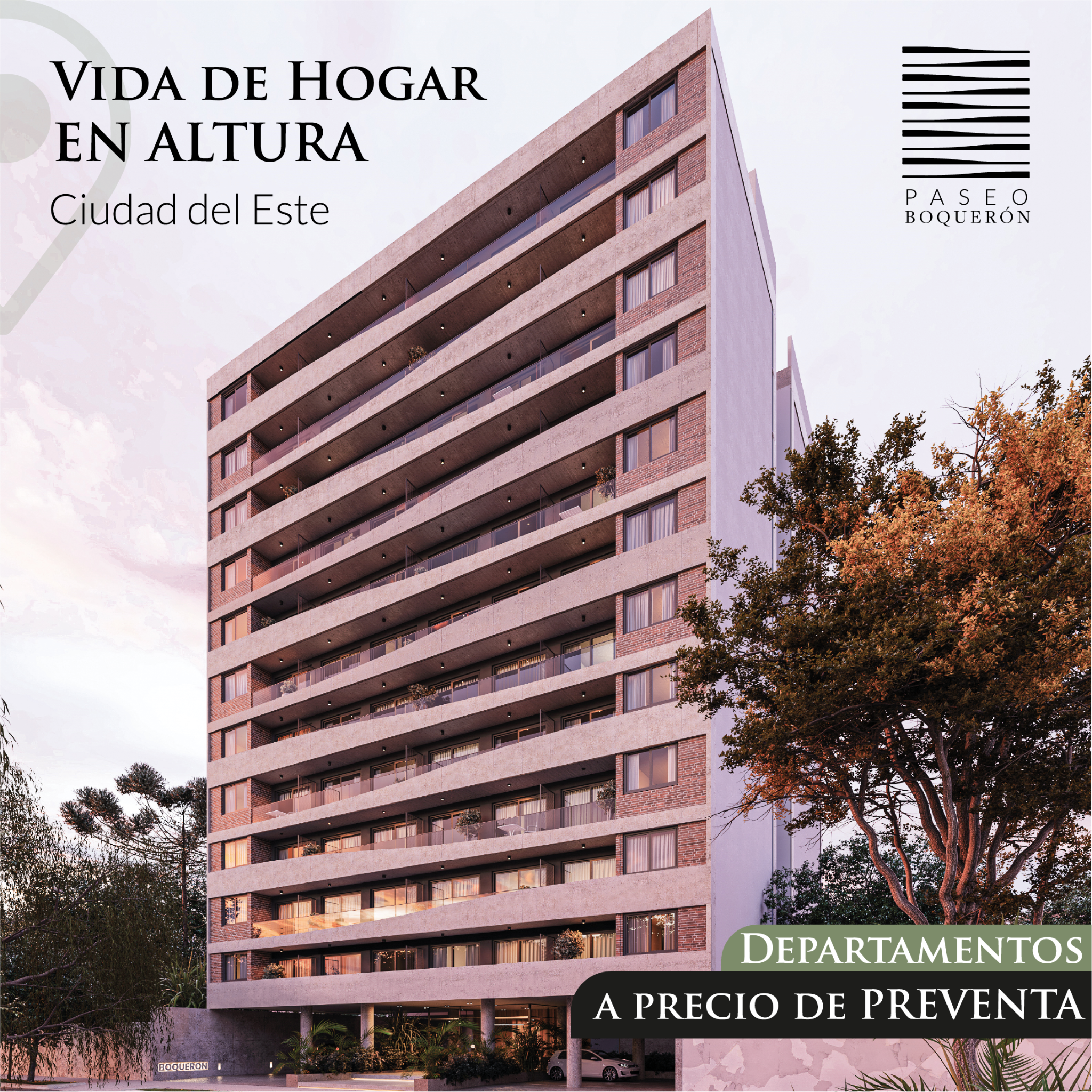Exclusivo Departamento en Venta en Paseo Boquerón - Barrio Boquerón, Ciudad del Este — foto 2