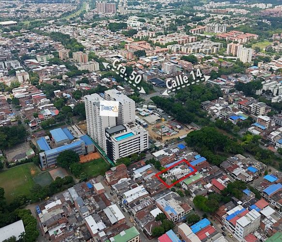 Apartamento de 2 alcobas en venta en Santa Anita, Cali, 52 m² · foto 2 de 24