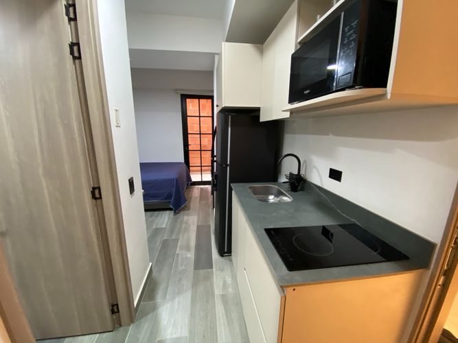Apartaestudio en venta en Conquistadores, Medellín, 20 m² · foto 4 de 13