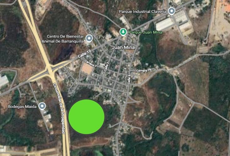 Lote en venta en Juan Mina, Barranquilla, 70000 m² · foto 3 de 5
