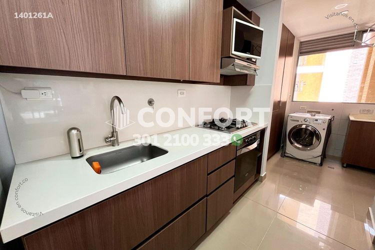 Apartamento de 3 alcobas en arriendo en Castropol, Medellín, 115 m² · foto 9 de 24