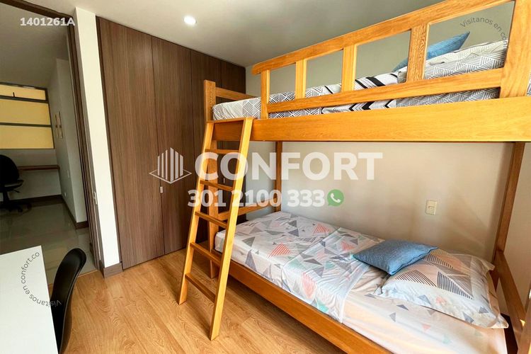 Apartamento de 3 alcobas en arriendo en Castropol, Medellín, 115 m² · foto 18 de 24